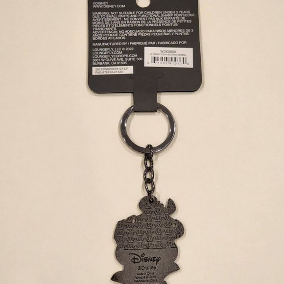 Loungefly Disney The Lion King Simba Pumbaa Timon Trio Keychain NEW - Picture 4 of 12
